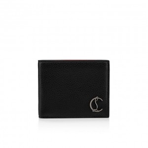 Christian Louboutin M Coolcard Wallet Calf Empire/ Classic Leather Wallets Cüzdan Erkek Siyah | Türkiye YB6-62816X0
