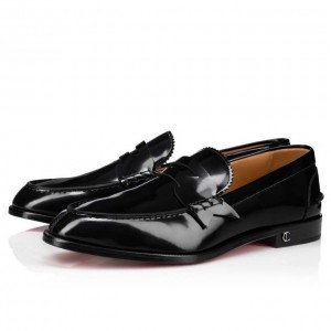 Christian Louboutin No Penny Calf Loafer Makosen Erkek Siyah | Türkiye CC4-37103F6