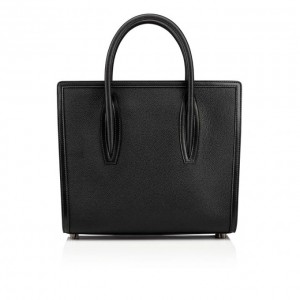 Christian Louboutin Paloma S Medium Classic Leather Top Handles Top Handles Kadın Siyah | Türkiye VM2-88118Q6