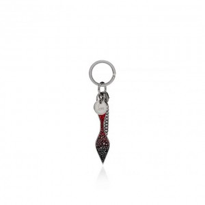 Christian Louboutin W Sole Kyrg Metallic Finish Keyrings Anahtarlık Kadın Metal | Türkiye VO1-04180B1